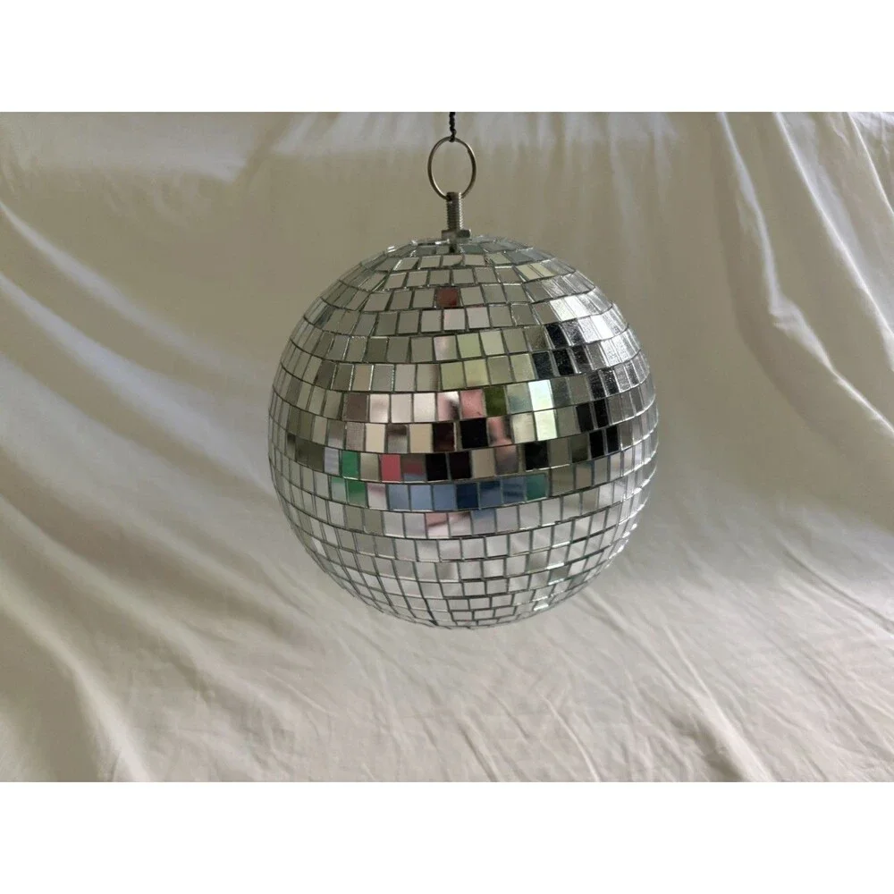 7” Mirror Mini Disco Ball Home Decor Party Maximalism Rainbow Vibes